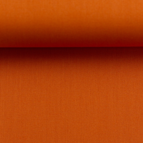 Baumwolle Webware - UNI - Orange
